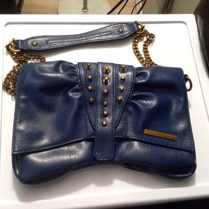 Matt by Matt & Nat Purse Vegan Leather Moto Style with Chains and Studs